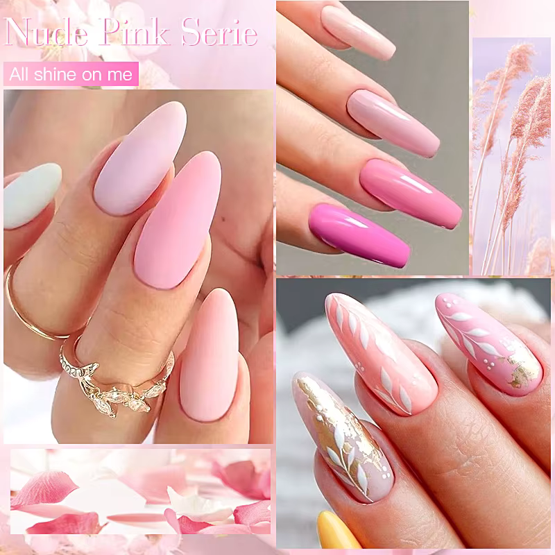 Verhéritage à Ongles en Gel UV LED de 7ml, 140 Couleurs, Semi-Continu, Nail Art, Manucure, Soak Off,