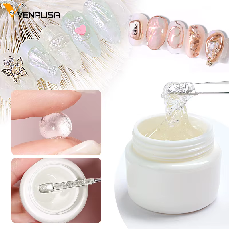 VENALISA stéréo sculpter Gel PVC doux solide Gel pétrir en diverses formes vernis à ongles pour Nail