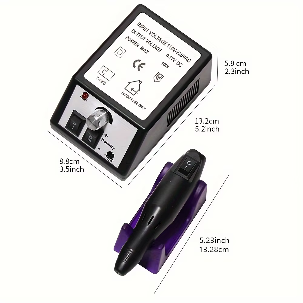 LINMANDA 20000 tr/min manucure perceuse ensemble électrique perceuse à ongles Gel dissolvant Portabl