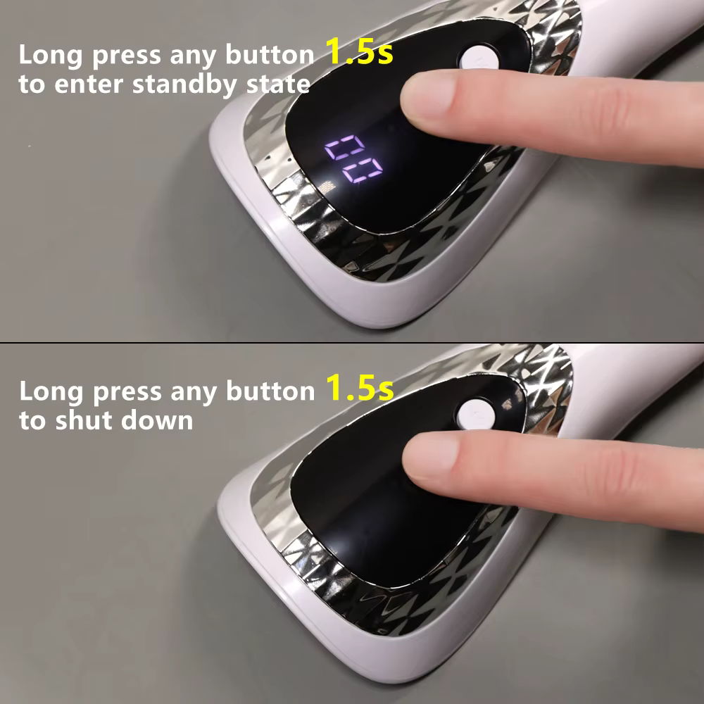 LINMANDA lampe à ongles UV LED portable USB Rechargeable Mini lampe de manucure sèche-ongles avec 5 