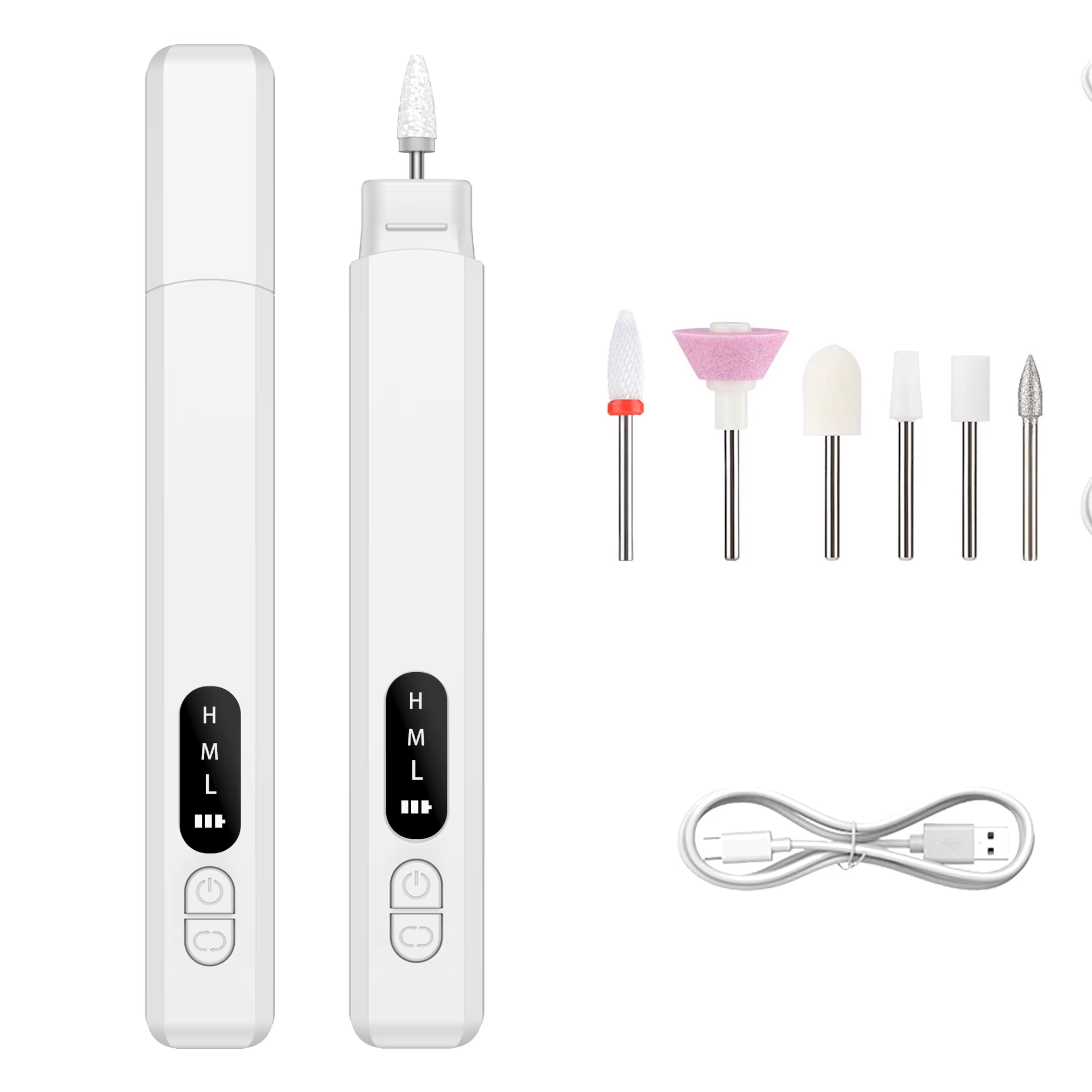 Perceuse à ongles électrique – Outil professionnel de manucure/pommisme pour le limage, le polissage