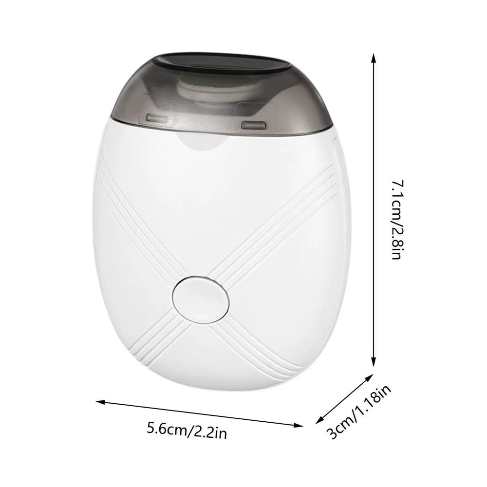 Lime à ongles électrique et coupe-ongles avec lumière, lime à ongles automatique rechargeable par US