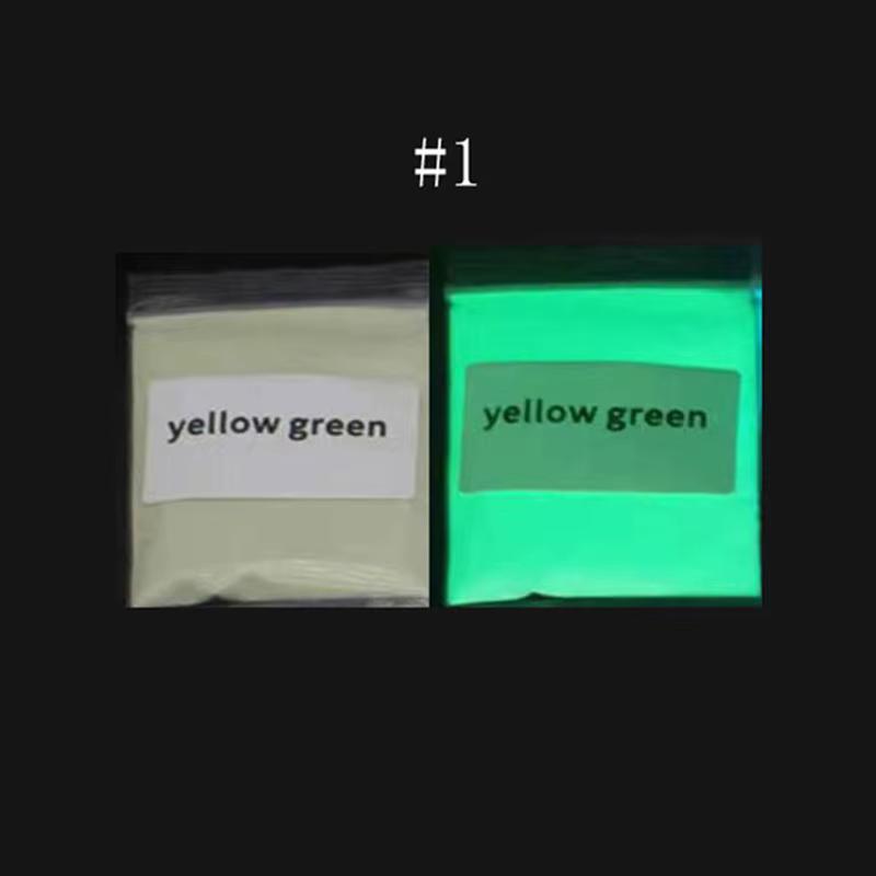 Poudre à ongles au phosphore lumineux, 10g, bleu/vert/rouge, lueur dans l'obscurité, Pigment néon, p