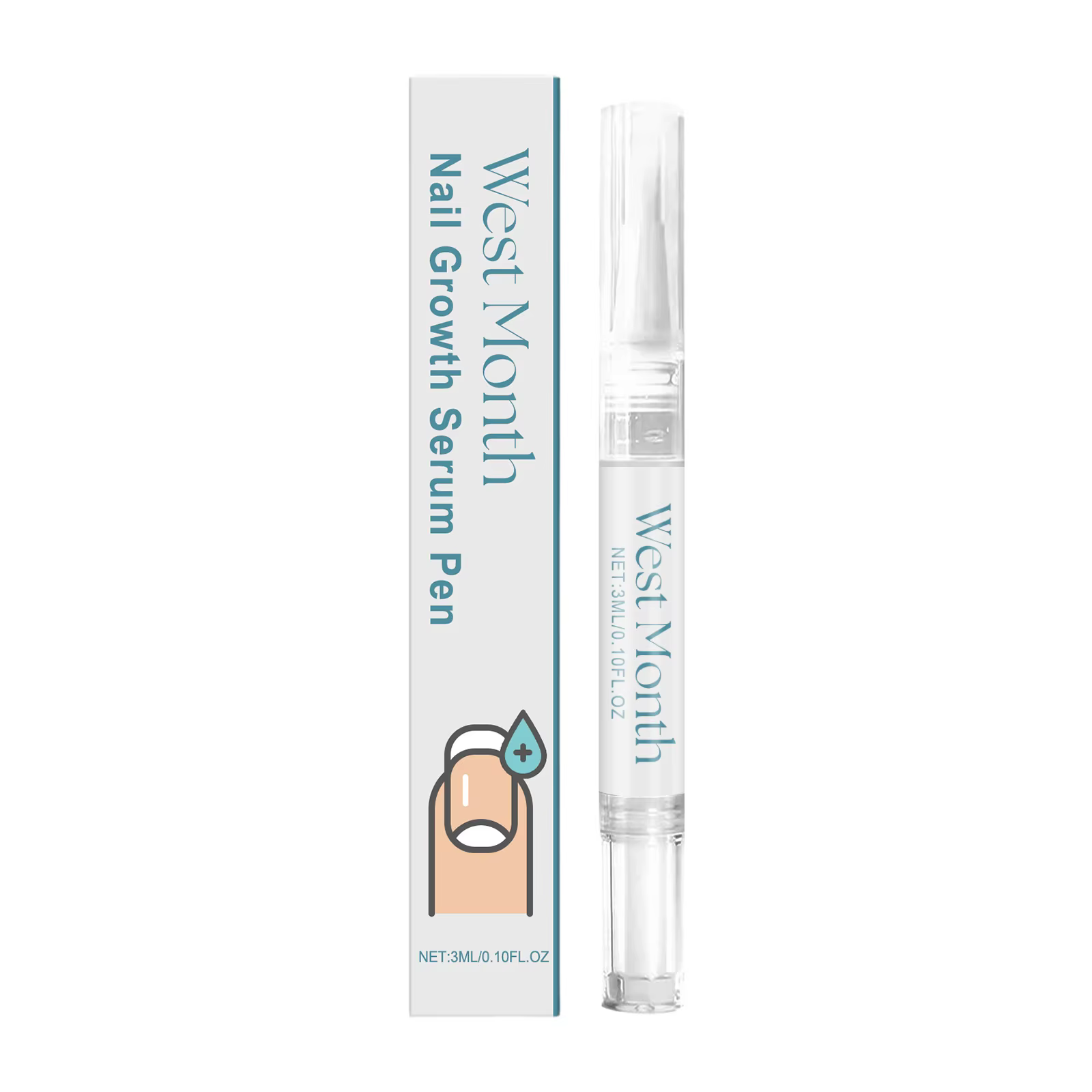 Stylo de soin des ongles, nourrissant en profondeur, réparation de la Surface des ongles endommagés,