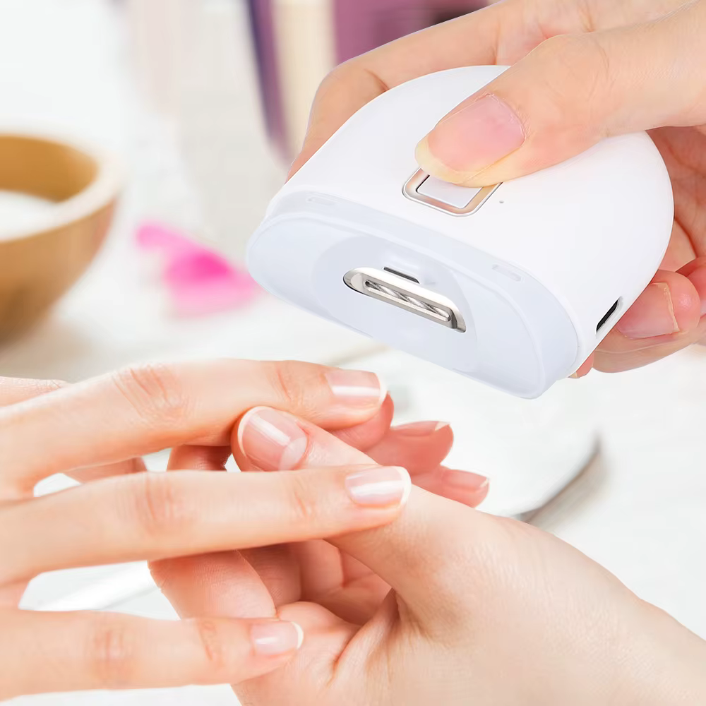 Coupe-ongles électrique automatique avec coupe-ongles léger, manucure pour soins de bébé, ciseaux po