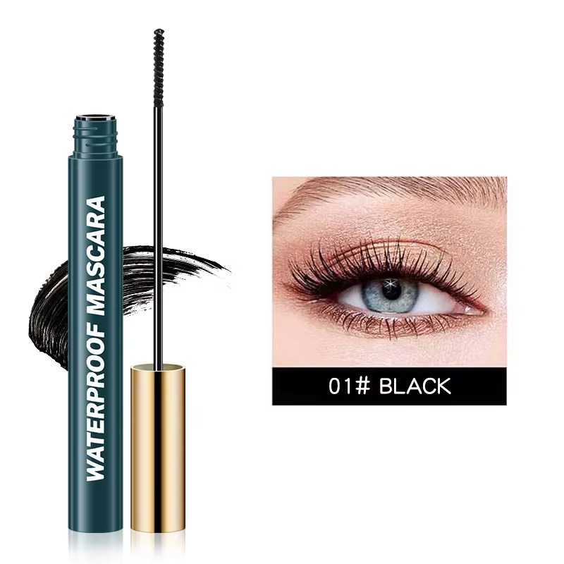 Mascara 4D, noir, imperméable, ultra long, volumateur, longue durée, anti-taches, festifs parfaits e