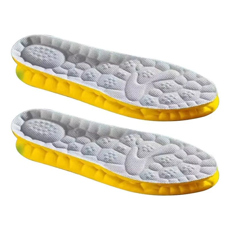 Semelles de sport 4D Cloud Technology pour chaussures, semelle en PU, douces, respirantes, amortissa