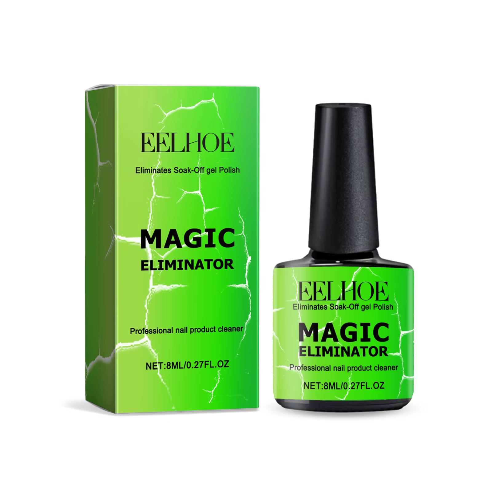 Dissolvant de Gel pour ongles doux, Solution à tremper pour Gel constructeur acrylique, retrait faci