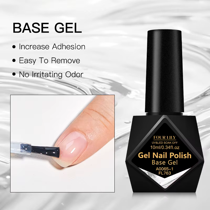 Kit de vernis de Base pour ongles, couche de finition et couche de finition mate, Transparent, fonct