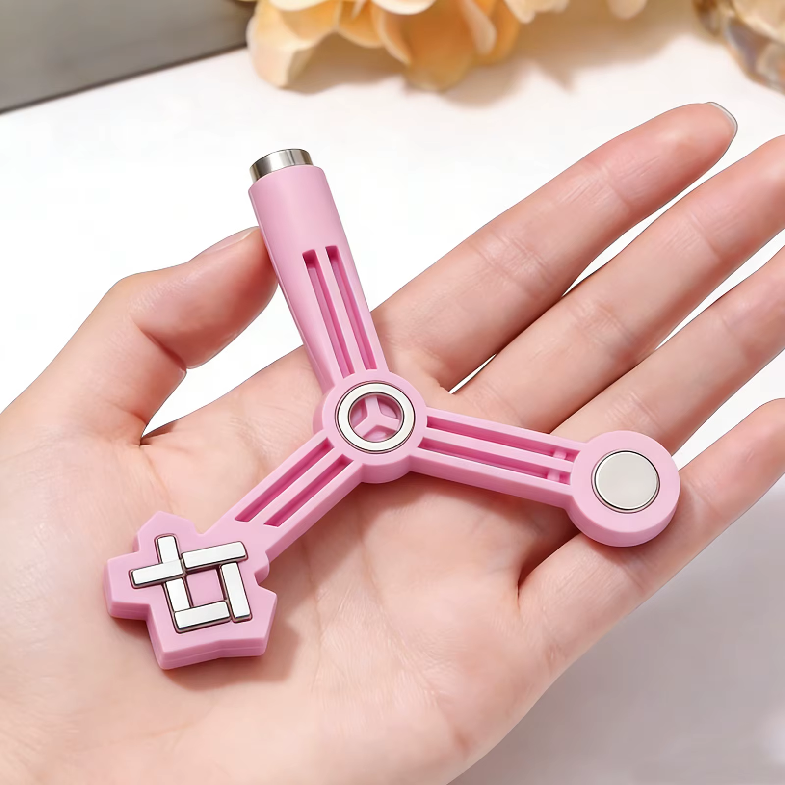 Outil magnétique 4 en 1 pour œil de chat, bâton magnétique puissant pour les motifs œil de chat, éto