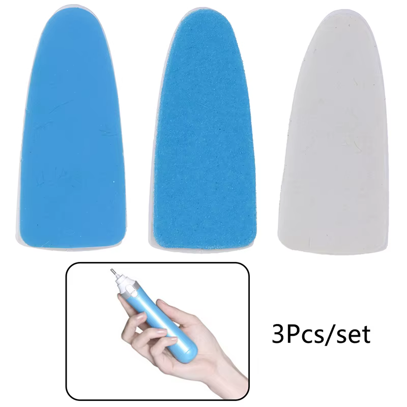 Dispositif de meulage de surface d'ongles de pédicure, machine de manucure électrique, têtes de rech