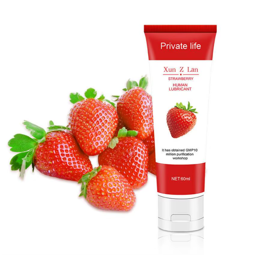 Lubrification soluble dans l'eau aux fruits, Gel à base d'eau, lubrifiant, sexe intime pour adultes,