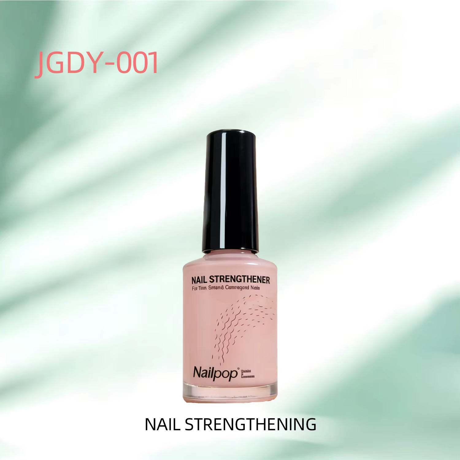 Nailpop Gel Base Réparateur 4-en-1 pour Ongles Faibles, Cassants et Fins, enrichi en Calcium et Prot