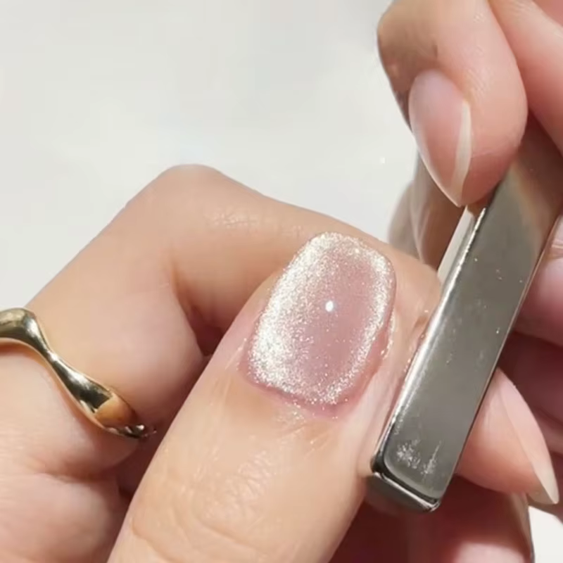 Aimant yeux de chat à bande épaisse Super forte, pour vernis à ongles Gel, effet de bande de ligne 3