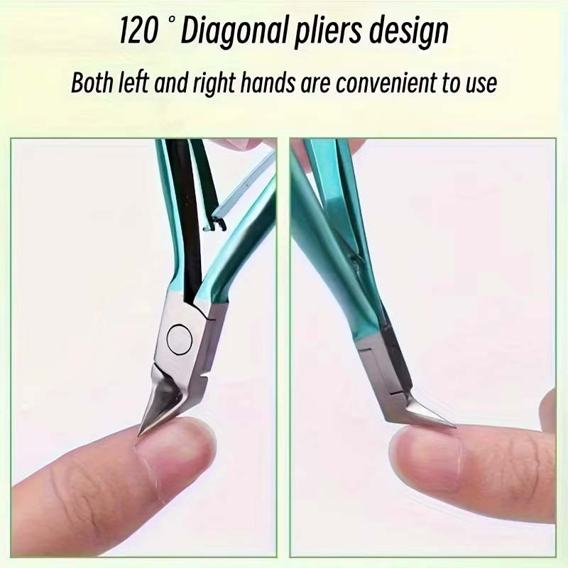 Coupe-ongles incarnés à lame droite, 1 pièce, pour ongles épais pour personnes âgées, coupe-ongles e