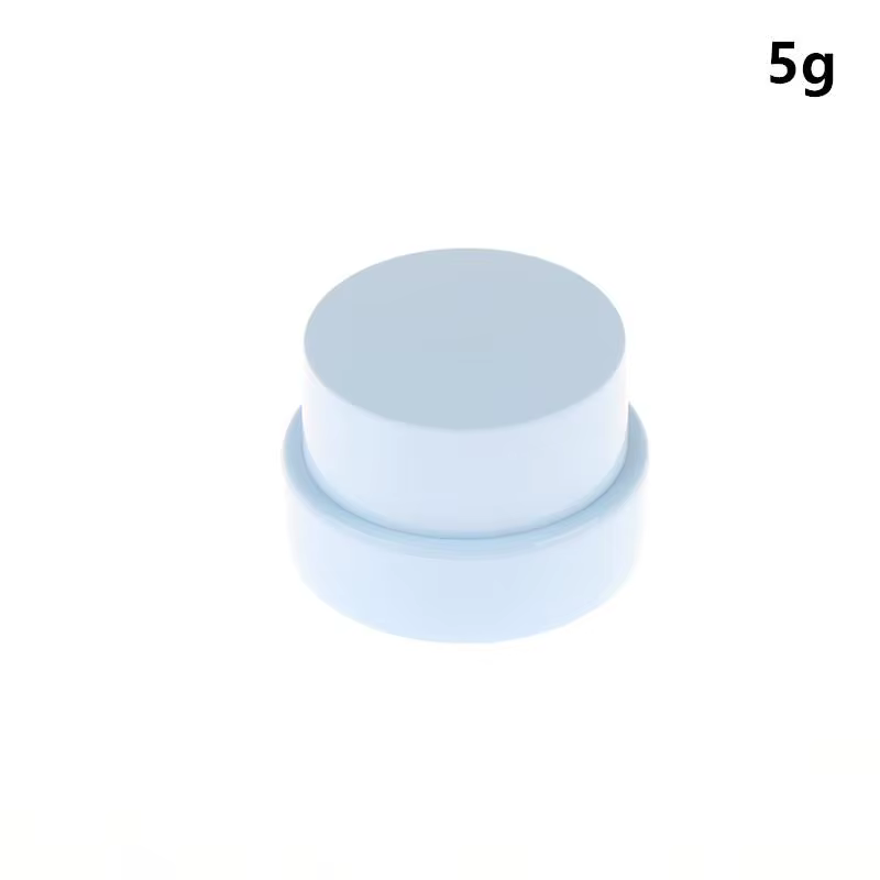 Boîte vide de poudre de Gel pour ongles, 5g, conteneurs carrés en plastique pour cosmétiques, Pot de