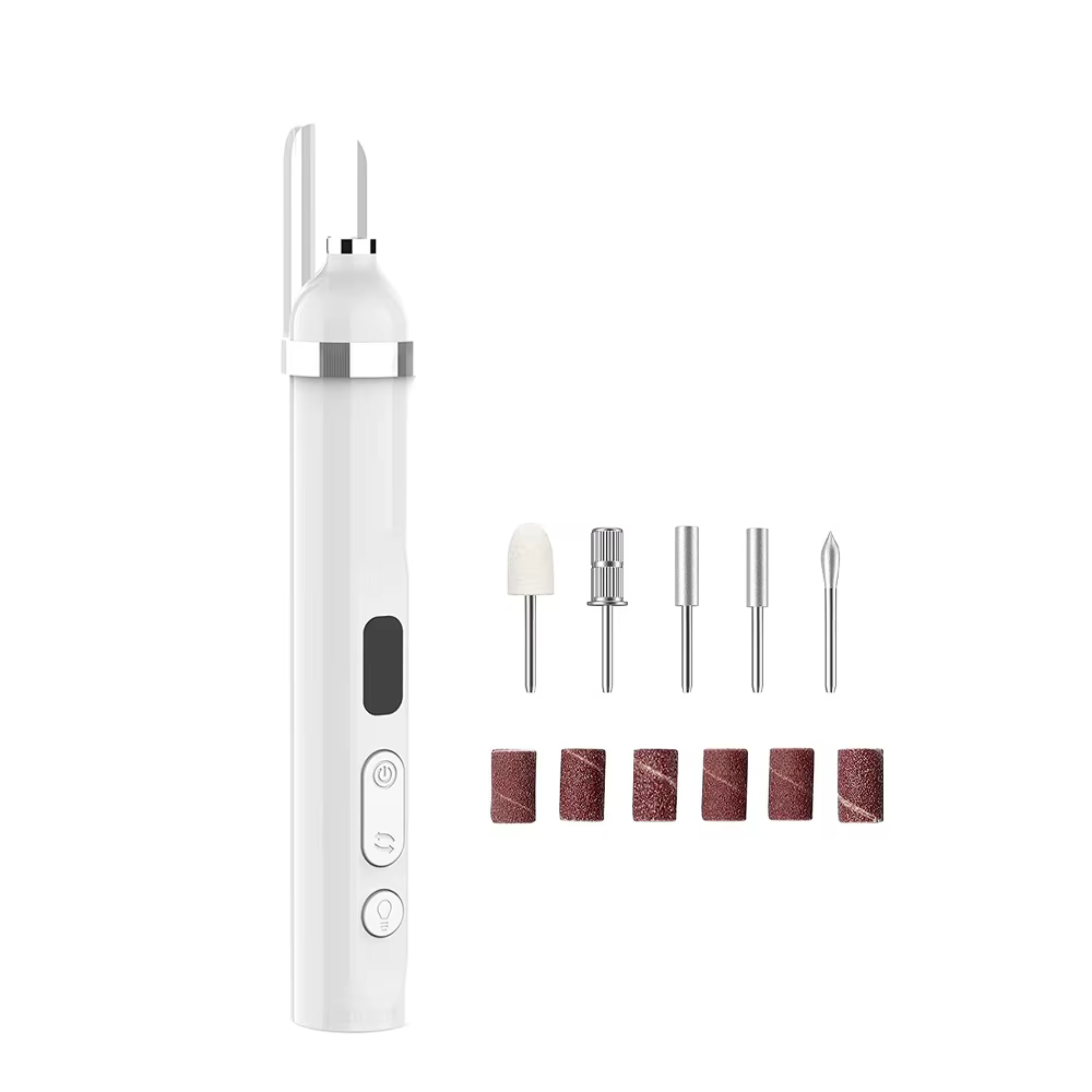 Machine à percer les ongles, polisseuse électrique rechargeable, lime à ongles électrique pour manuc