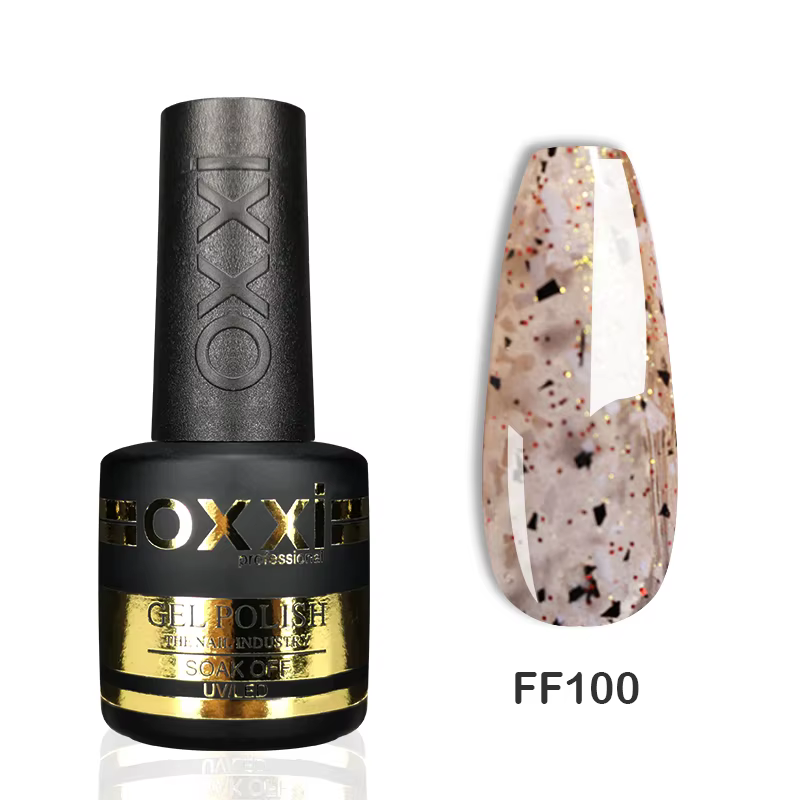 OXXI – vernis à ongles Semi-permanent à flocons de neige, Gel uv/led, à paillettes, hybride, Gellac,