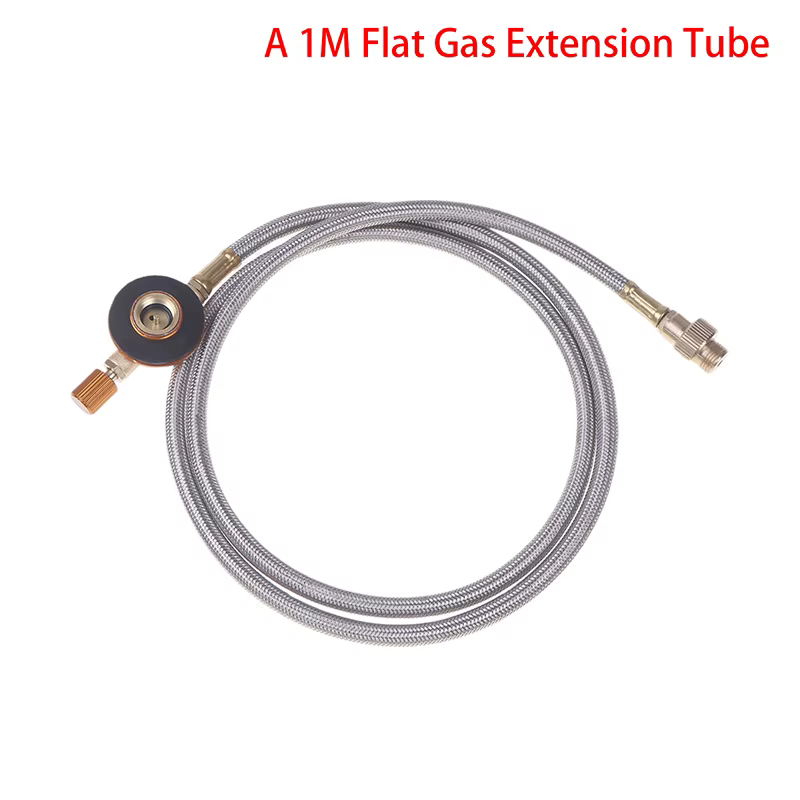 Tuyau d'extension GPL de 1 mètre pour réservoir de gaz plat, raccord de gonflage de gaz liquéfié