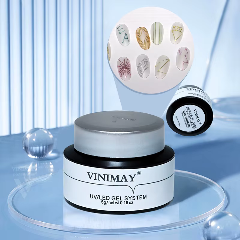 VINIMAY – système de Gel professionnel pour peinture à ongles, poudre de miroir magique, vernis à on