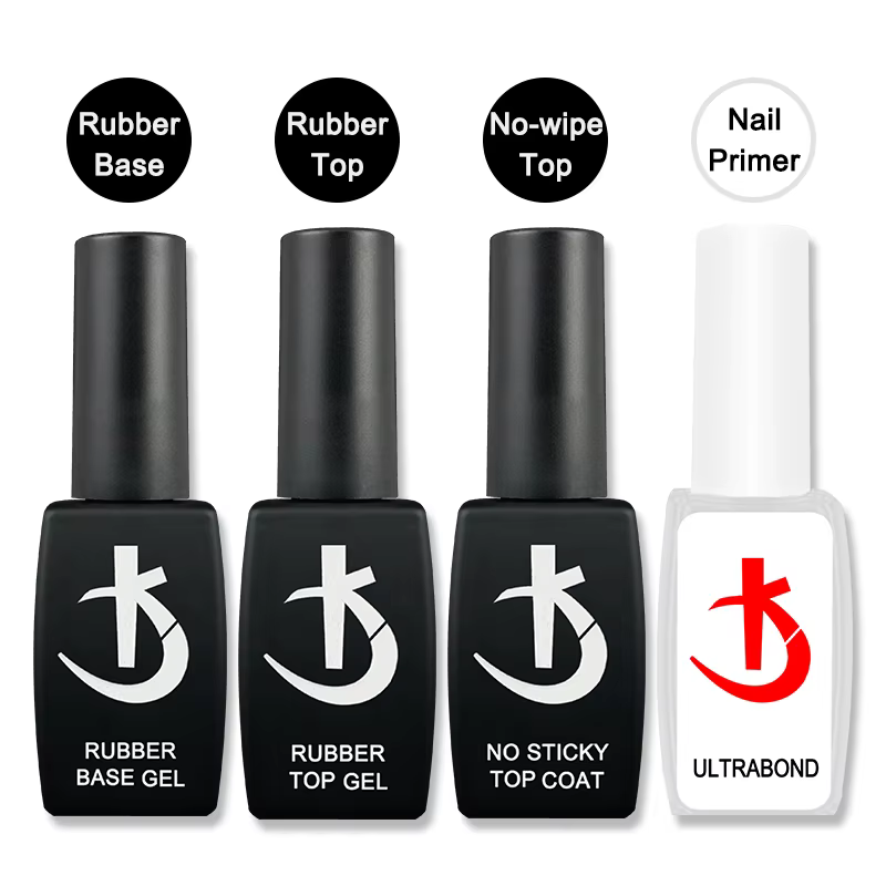 KODI JYJ Base et couche de finition pour vernis Gel vernis primaire sans acide hybride Semi Permanen