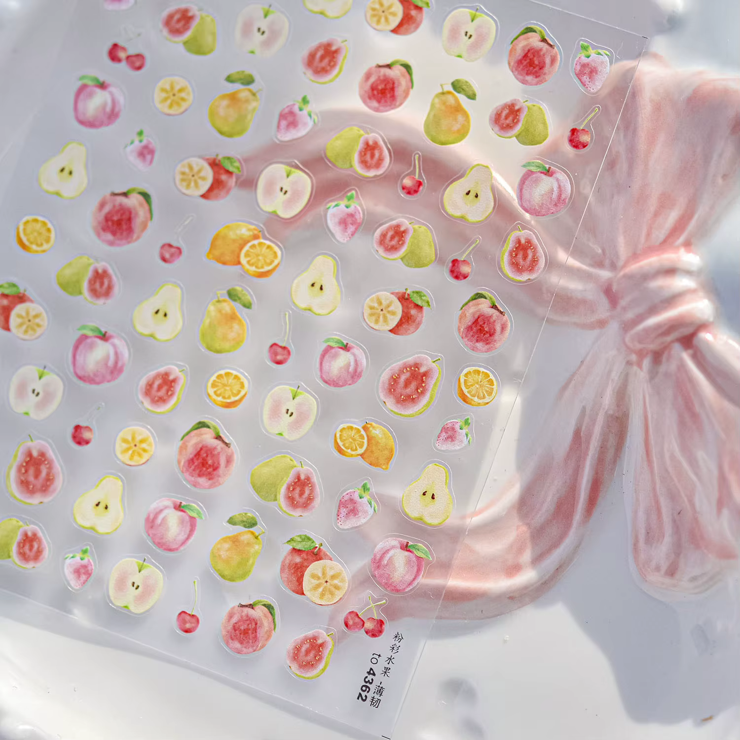 Autocollants colorés pour Nail Art, bulle d'eau 5D, poisson rouge, carpe Koi, polarisés de rêve, aut