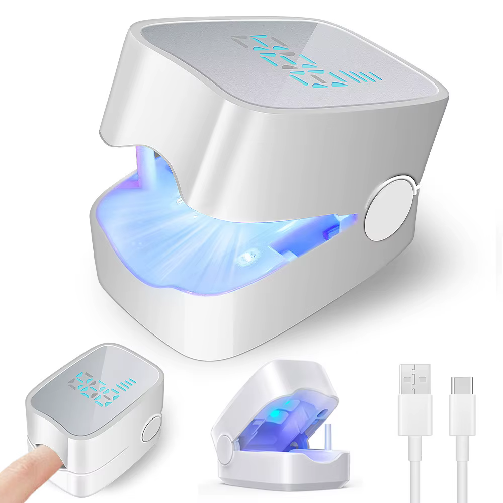 Appareil de thérapie laser pour le nettoyage des ongles, rechargeable par USB, utilisé pour les soin