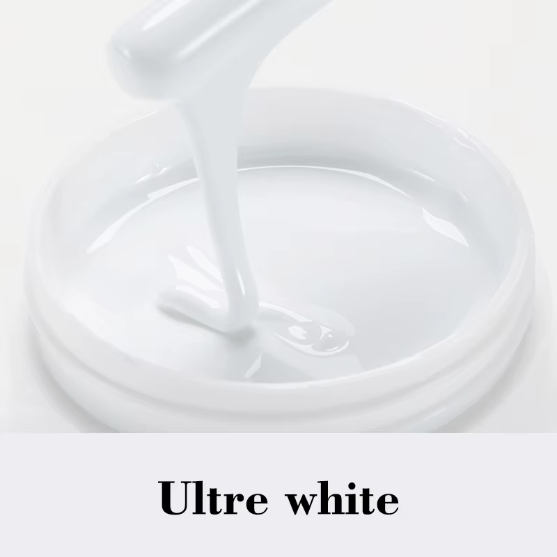 Gel acrylique liquide rose moyen, acrygel, gel de construction pour ongles, extension d'ongles, auto