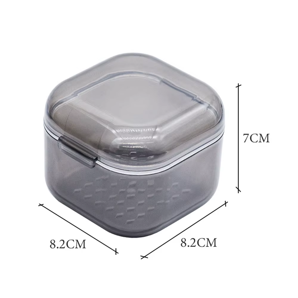 Boîte de nettoyage de forets pour Nail Art, désinfection Portable de 8cm, outils de forets, boîte de