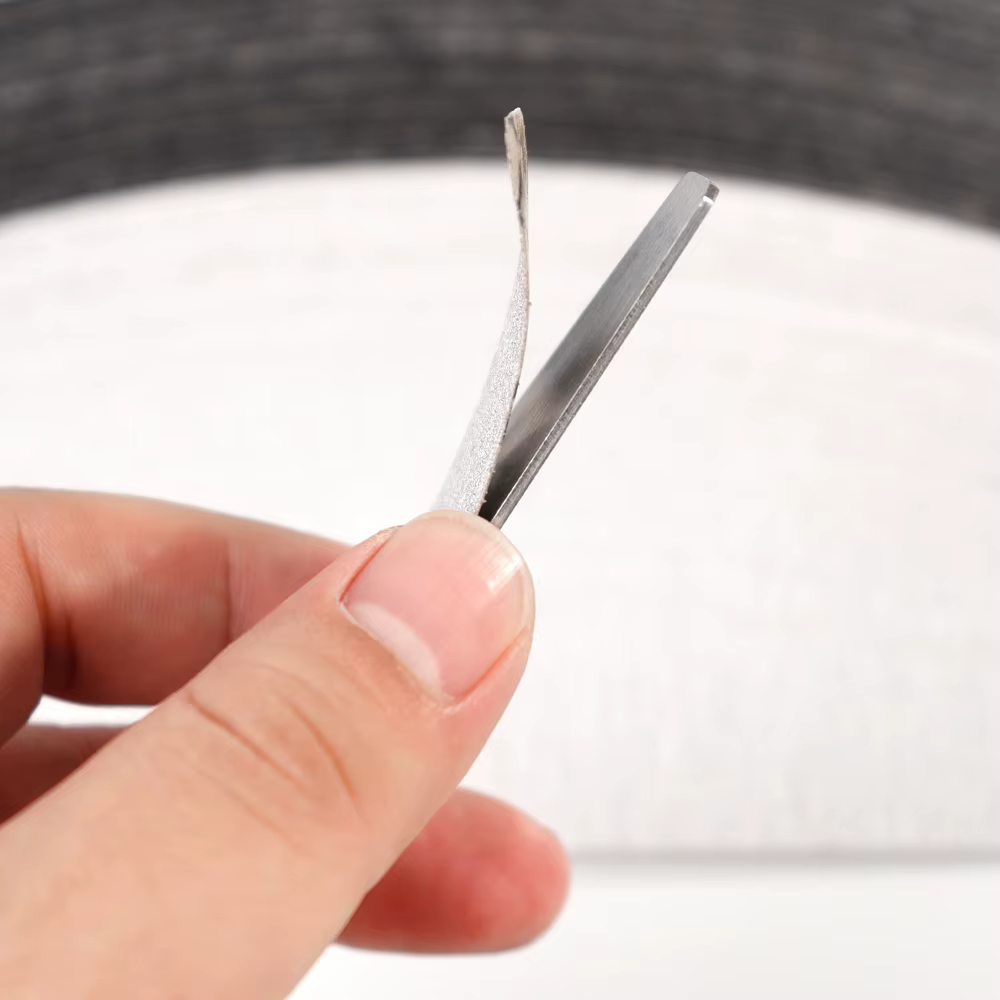 Ensemble de limes à ongles papier de verre de remplacement avec poignée en métal limes à ongles grai