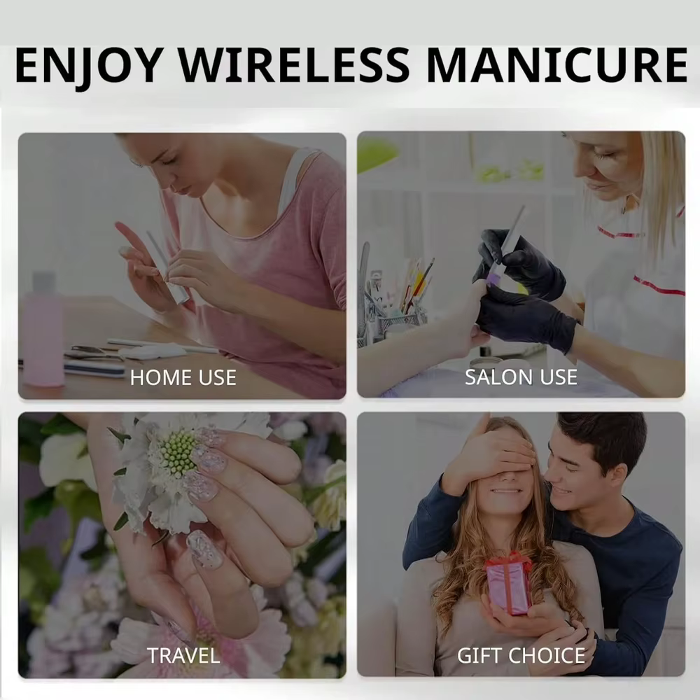 Lampe sèche-ongles portative pratique UV/LED, durcissement des ongles, tout le vernis Gel, outil d'a