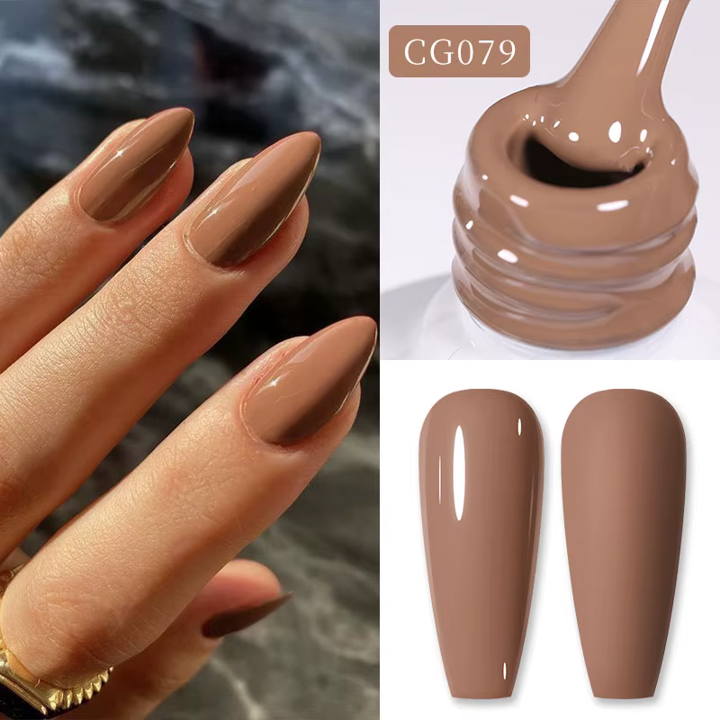 BORN PRETTY 10ml café clair brun Gel vernis à ongles automne hiver Semi Permanent tremper UV LED ver