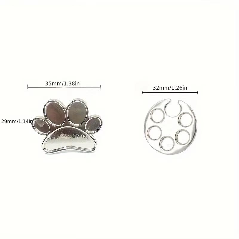 Mini anneau de mélange de Palette de couleurs pour Nail Art, conception d'empreintes mignonnes pour