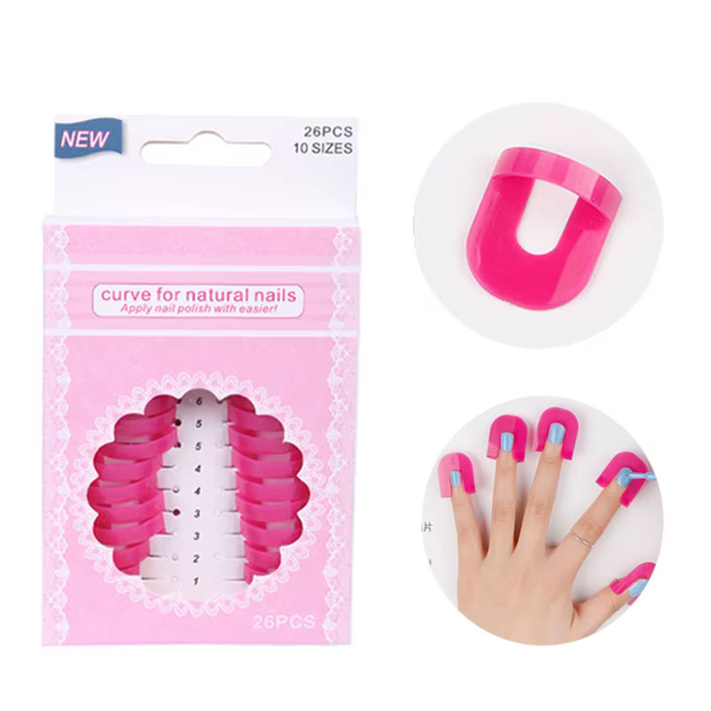 Protecteurs de Verhéritage à Ongles en Forme de U, Couvre-Doigts en Forme de Courbe, Pinces de Gabar
