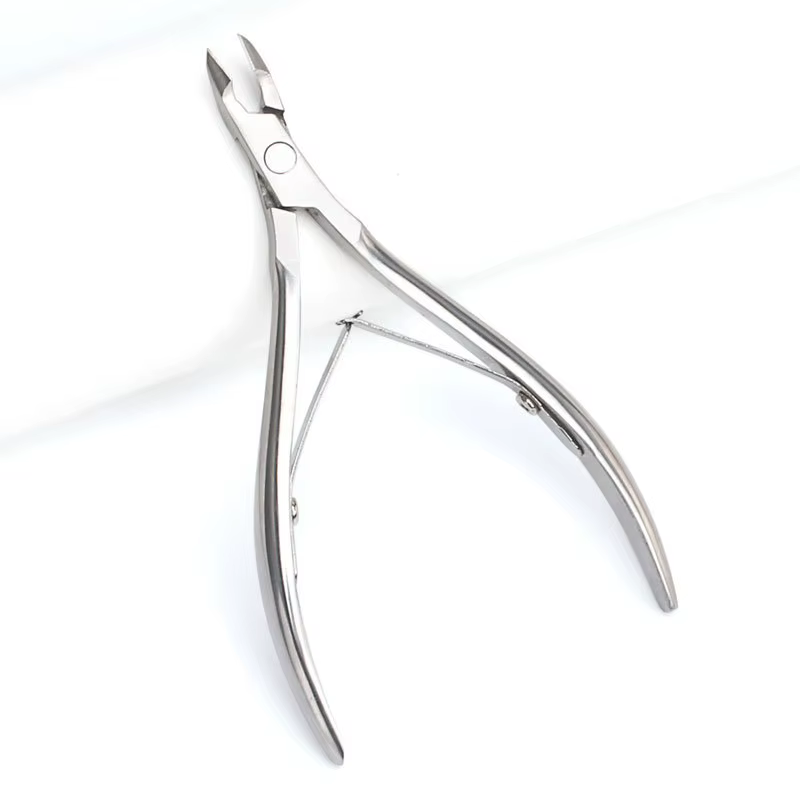 Pinces à cuticules manucure des ongles ciseaux à cuticules tondeuses tondeuse dissolvant de peau mor