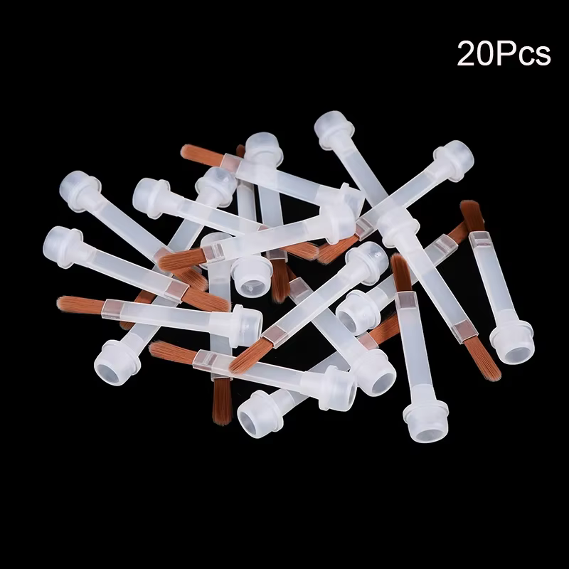 Brosse à vernis à ongles jetable, pour bouteille de vernis à ongles de 15ml, brosse de remplacement,