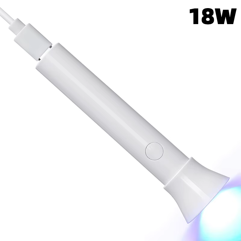 Mini sèche-ongles UV LED 3W, lampe Portable à séchage rapide des ongles, Mini lampe de poche Recharg