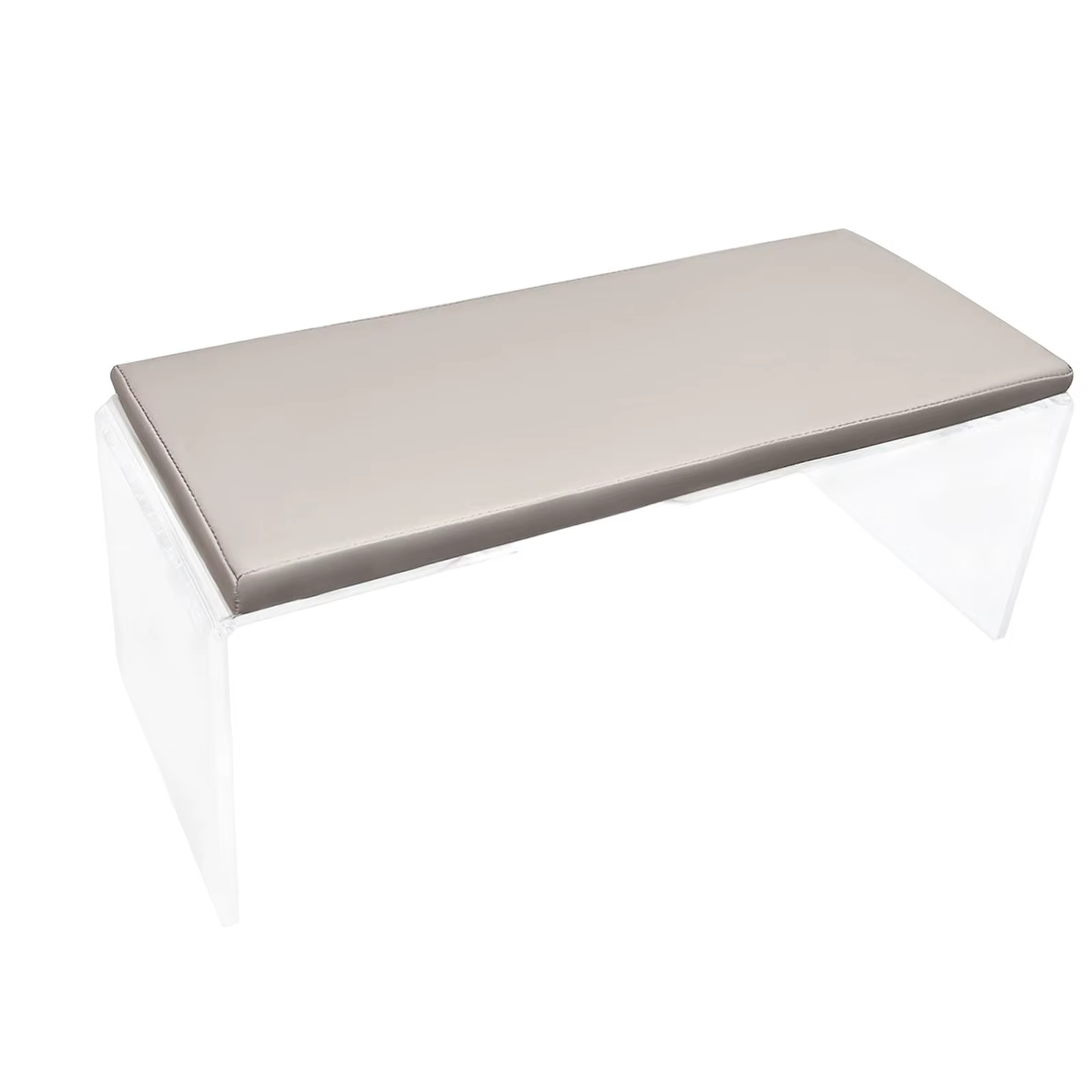 Repose-main pour manucure, coussin en cuir PU haute densité, cadre en acrylique, antidérapant, pour