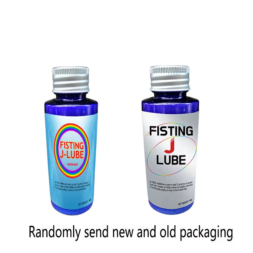 Poudre lubrifiante concentrée J-Lube 18 + Gel, huile, crème de massage anal et vaginal gay, Fisting 