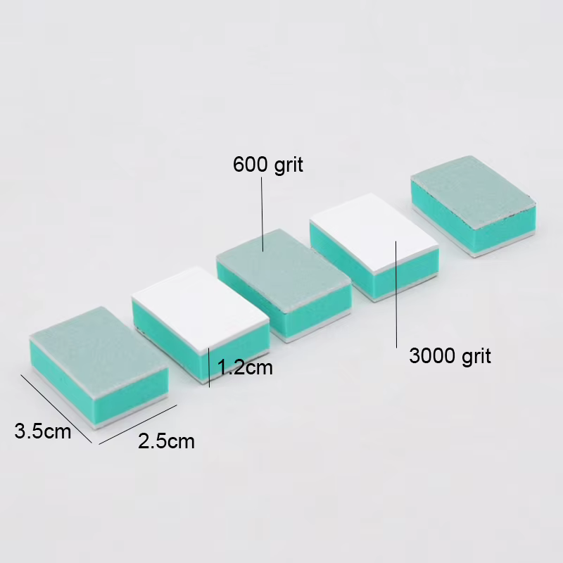 10/20/50 pièces/sac ongles tampon fichier bloc Double face Nail Art outil UV Gel polisseuse Mini pol