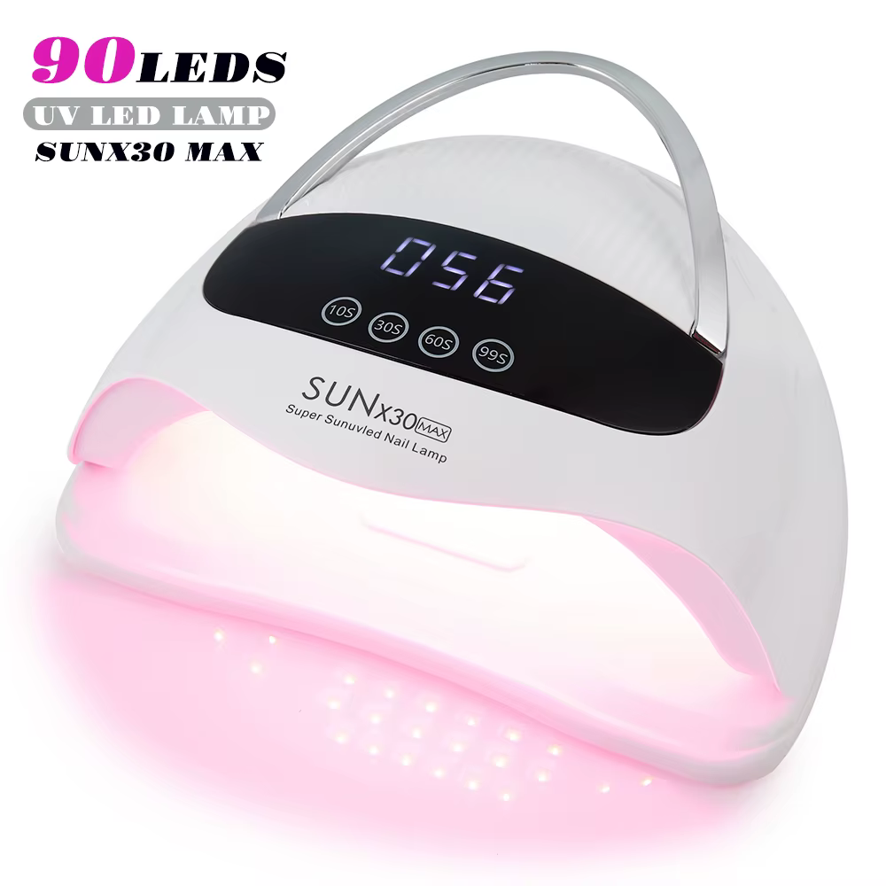 Lampe à ongles UV LED 90LED, lampes de polymérisation pour Salon de maison, lampes de séchage pour t