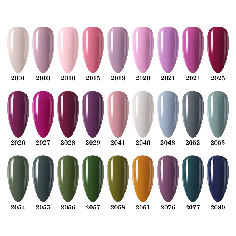NAILCO 131 couleurs vernis à ongles Gel LED LED Gel Semi Permanant 15ML Gel Nail Art vernis hybrides