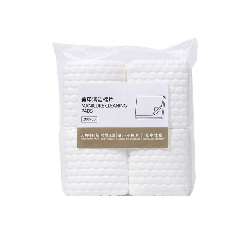 Lingettes démaquillantes pour ongles sans peluches, puissantes, jetables, pour le nettoyage des ongl