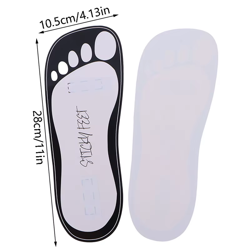20 Pièces de Protège-Pieds Adhésifs Jetables de 11 Pouces pour Bronzage par Pulvérisation – Accessoi