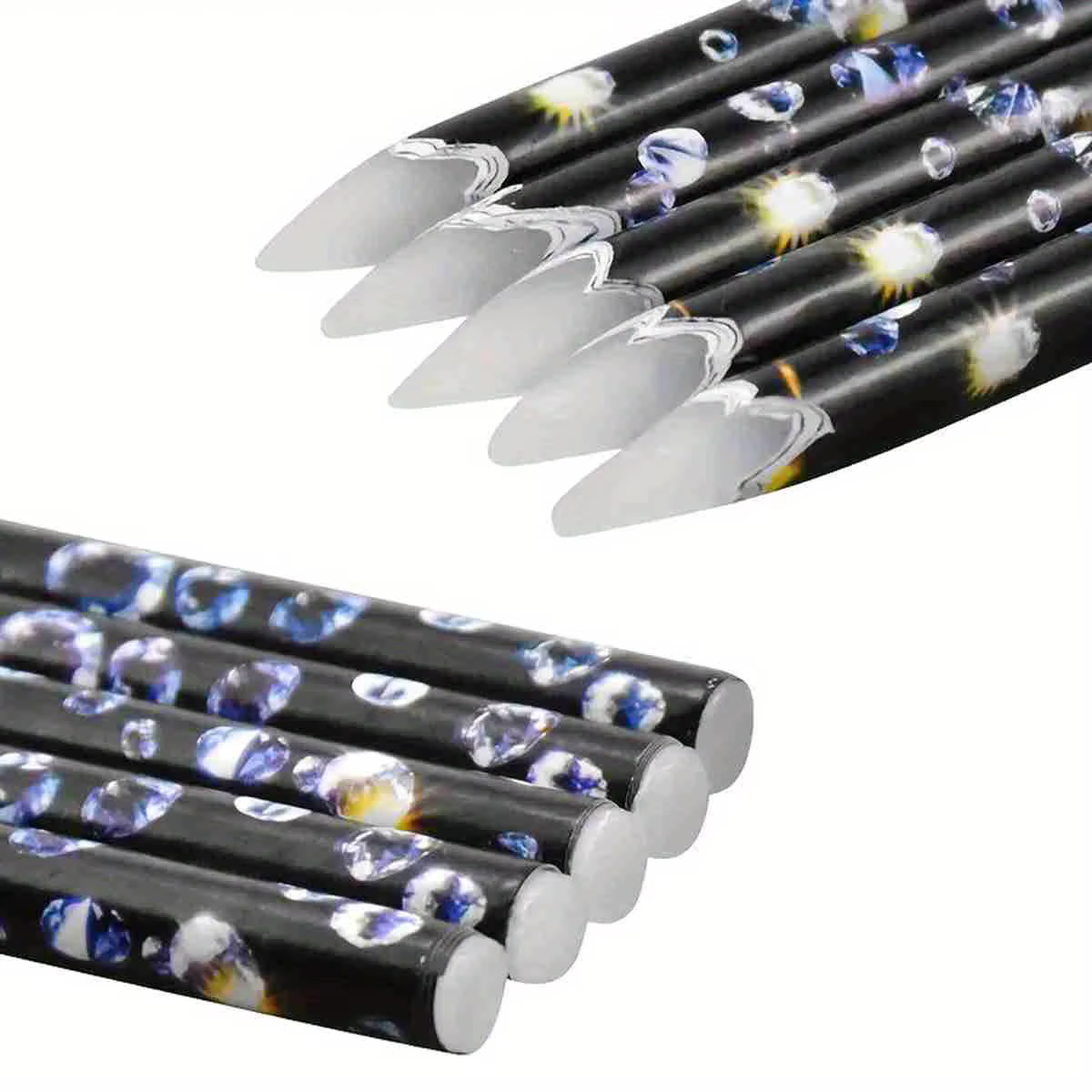 Crayon à points pour Nail Art, sélecteur de strass, outil de ramassage sans contact pour cire de cri