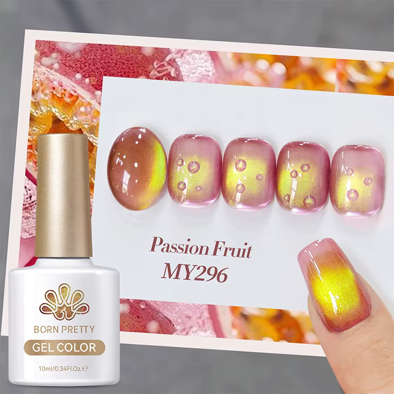 BORN PRETTY 10ml été Fruit chat Gel magnétique vernis à ongles 2025 nouvelles perles de verre de goy