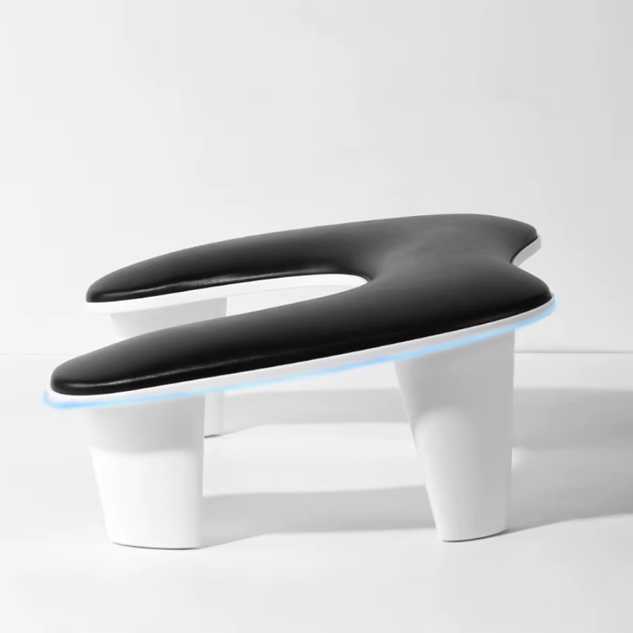 Coussin en cuir PU pour les mains et les ongles, inclinable et confortable, accessoire professionnel
