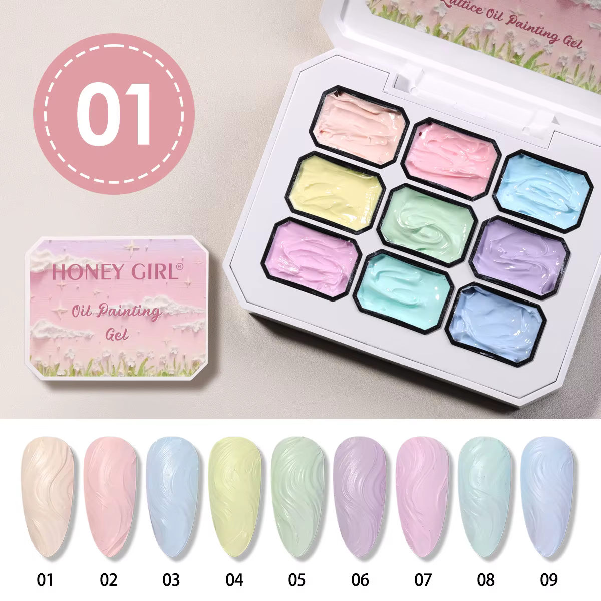 Nouvelle peinture à l'huile dessin Gel Nail Art effet 3D Texture pas besoin couche de finition Gel v