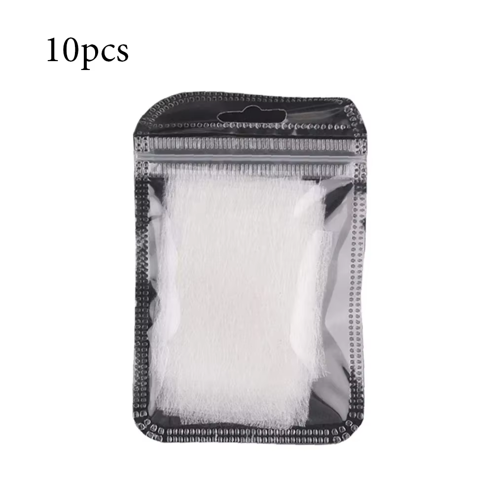 Soie Non tissée en fibre de verre, 10/20/50 pièces, Extension d'ongles, enveloppe en forme de soie, 