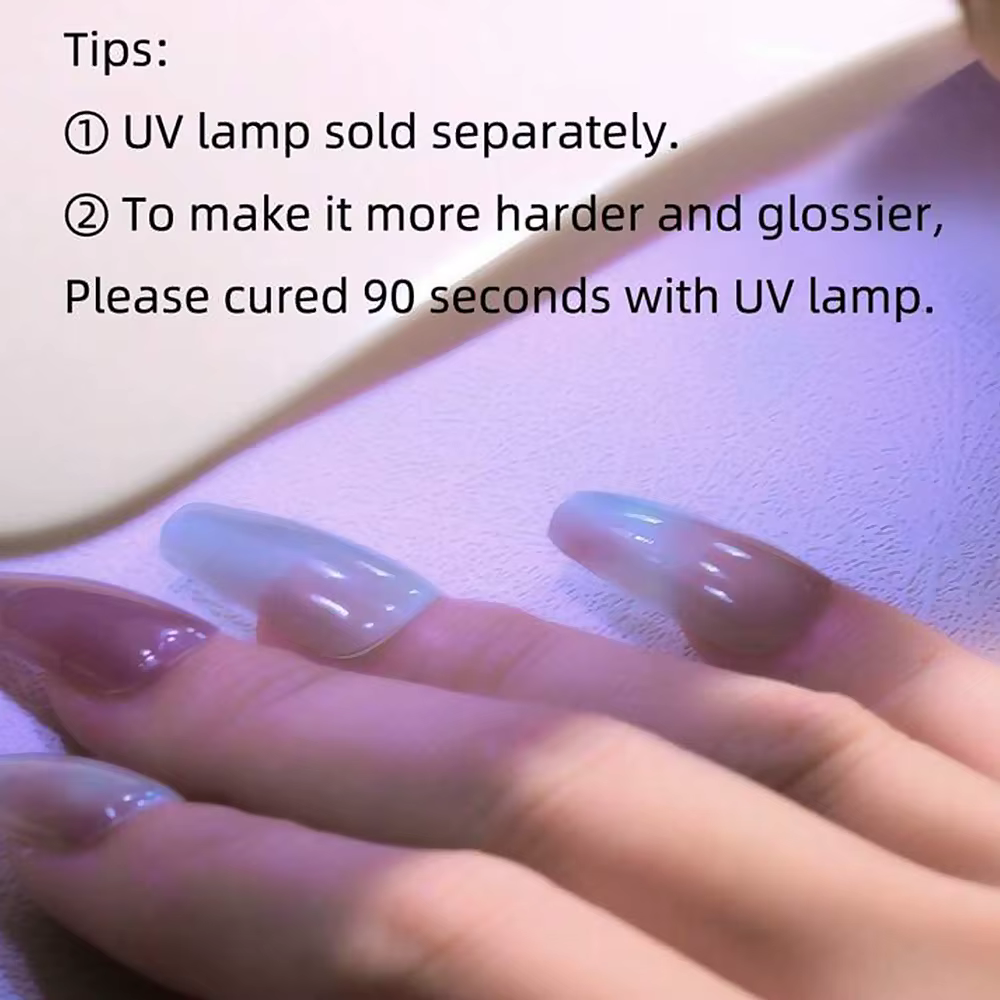 Autocollants pour ongles en gel semi-durci, enveloppes de vernis à ongles, couverture complète longu